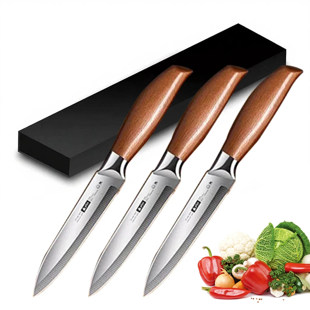 1/2/3piece set of professional fruit knives kitchen stainless steel multi-functional peelers suitable for cooking and barbecuing