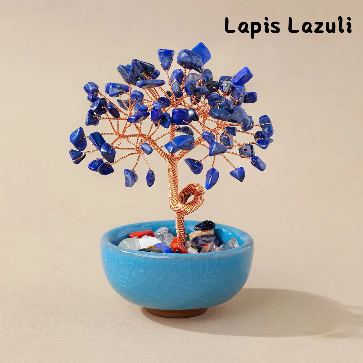 Natural Crystal Tree Energy Stone Money Home Decor
