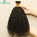 Kinky Curly I Tip Microlinks Human Hair Burmese Itip Curly Hair Extensions I Tips Human Hair For Black Women